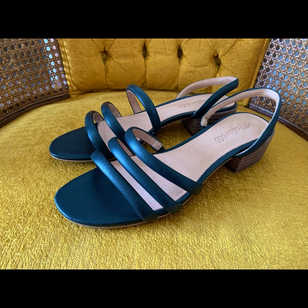 EUC Madewell Addie slingback leather sandal